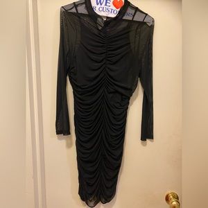 Black party dress